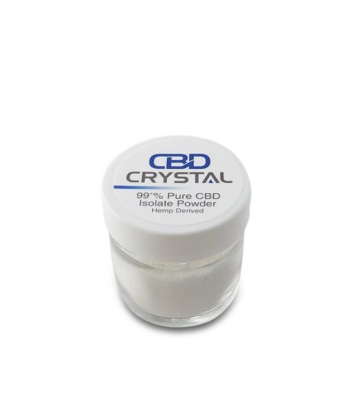 Cbd crystal isolate