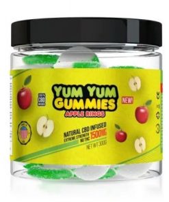 Yum Yum Gummies 1500mg – CBD Infused Apple Rings